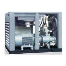 Compressor de ar industrial conduzido direto do parafuso do compressor giratório de 75HP 55KW